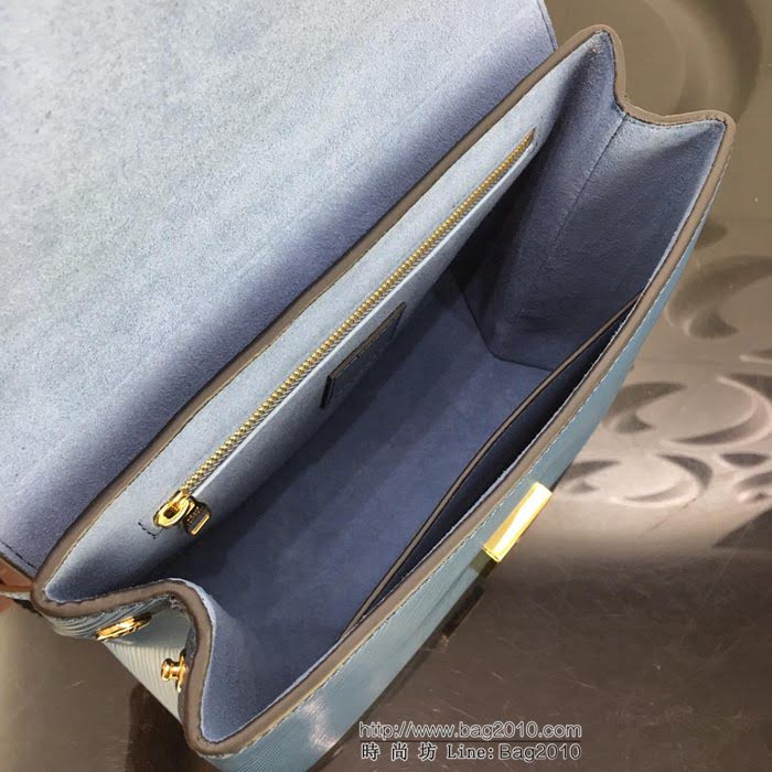 路易威登LV 頂級原單 官網特別款 刺繡Epi皮革 Monogram 帆布貼飾 Twist中號手袋 手提肩背斜挎包 M52514  YDH2356